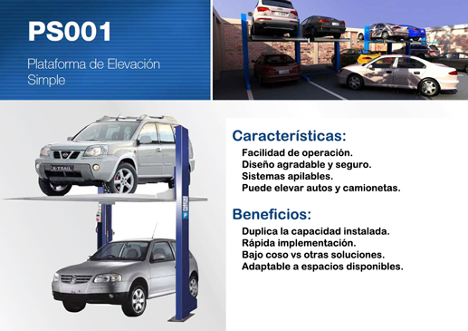 Plataforma Elevación Simple